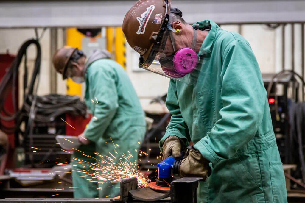 Two BIW shipfitters