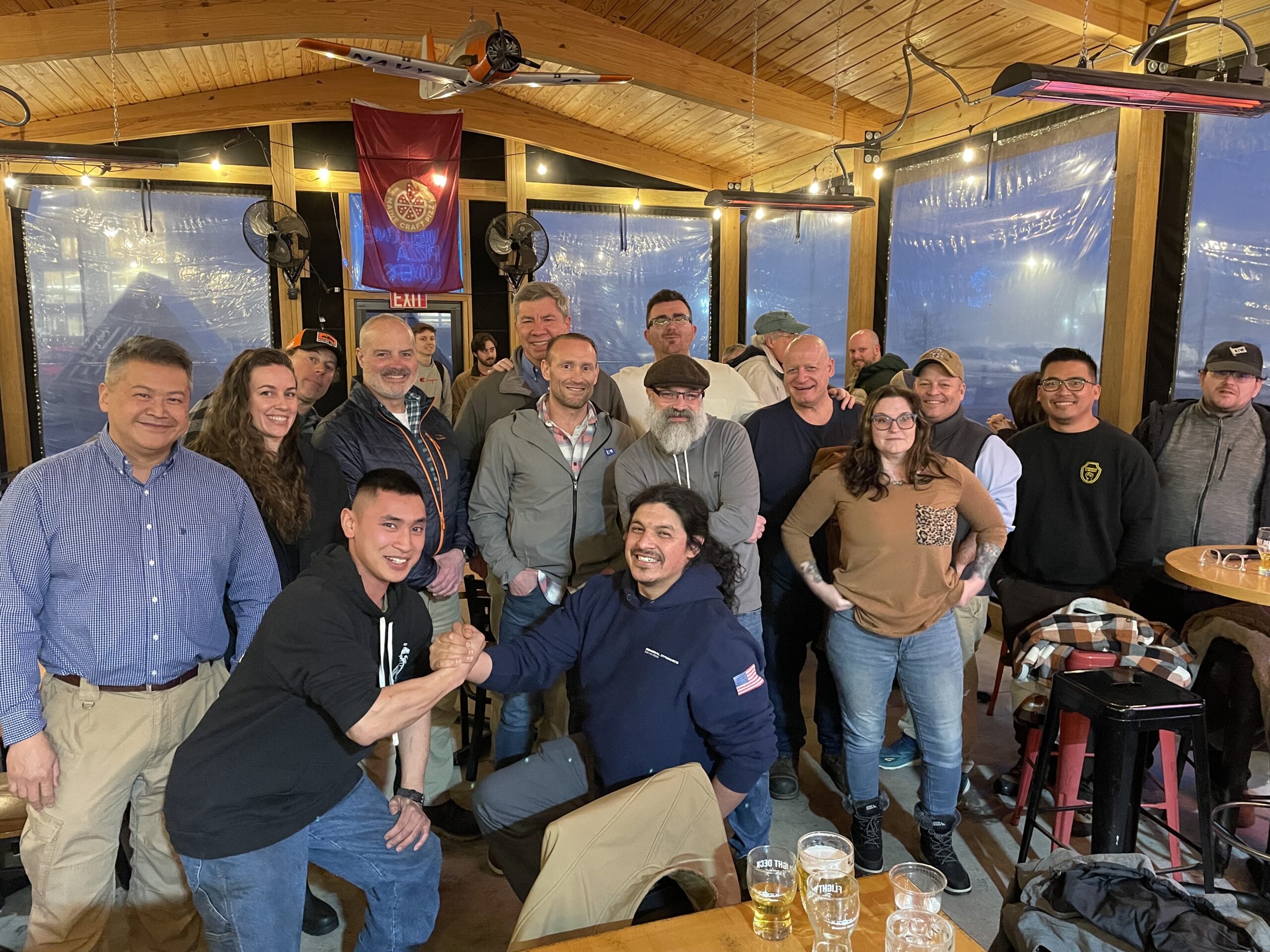 BIW Veterans Employee Resource Group meet at Flight Deck
